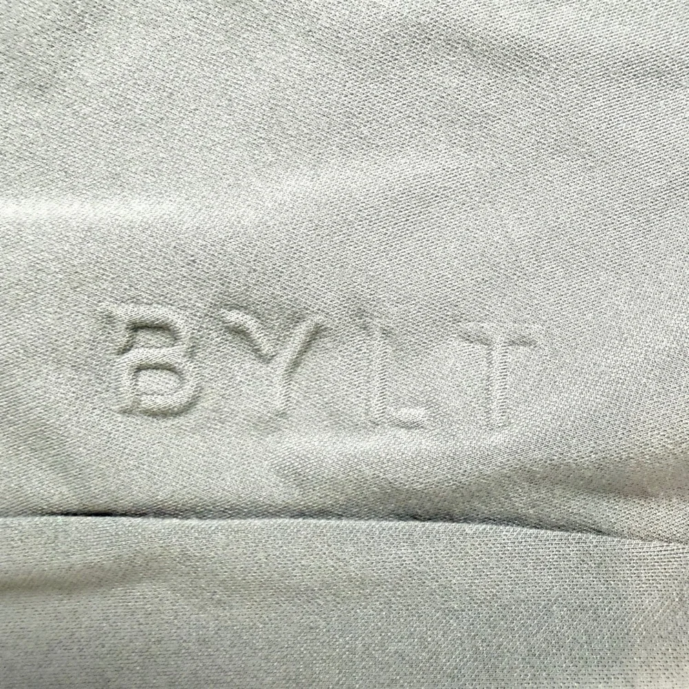 BYLT Basics Mens Active Jogger Pants Charcoal Grey Tapered Athletic Size Medium
